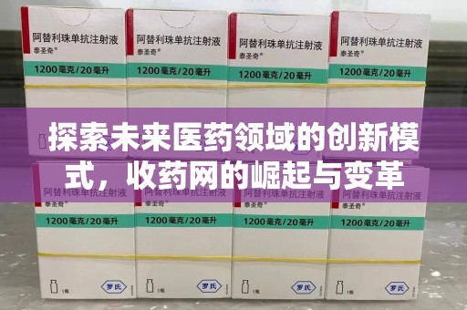 宜昌探索未来医药领域的创新模式，收药网的崛起与变革