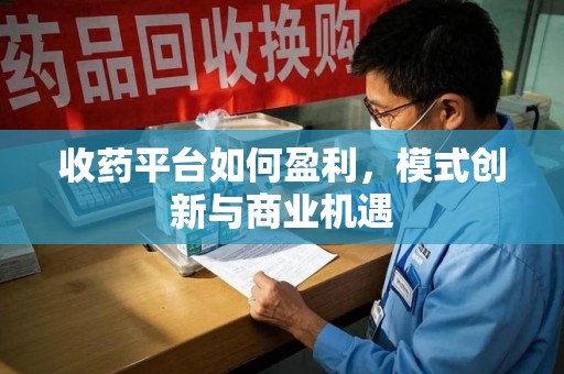 宜昌收药平台如何盈利，模式创新与商业机遇